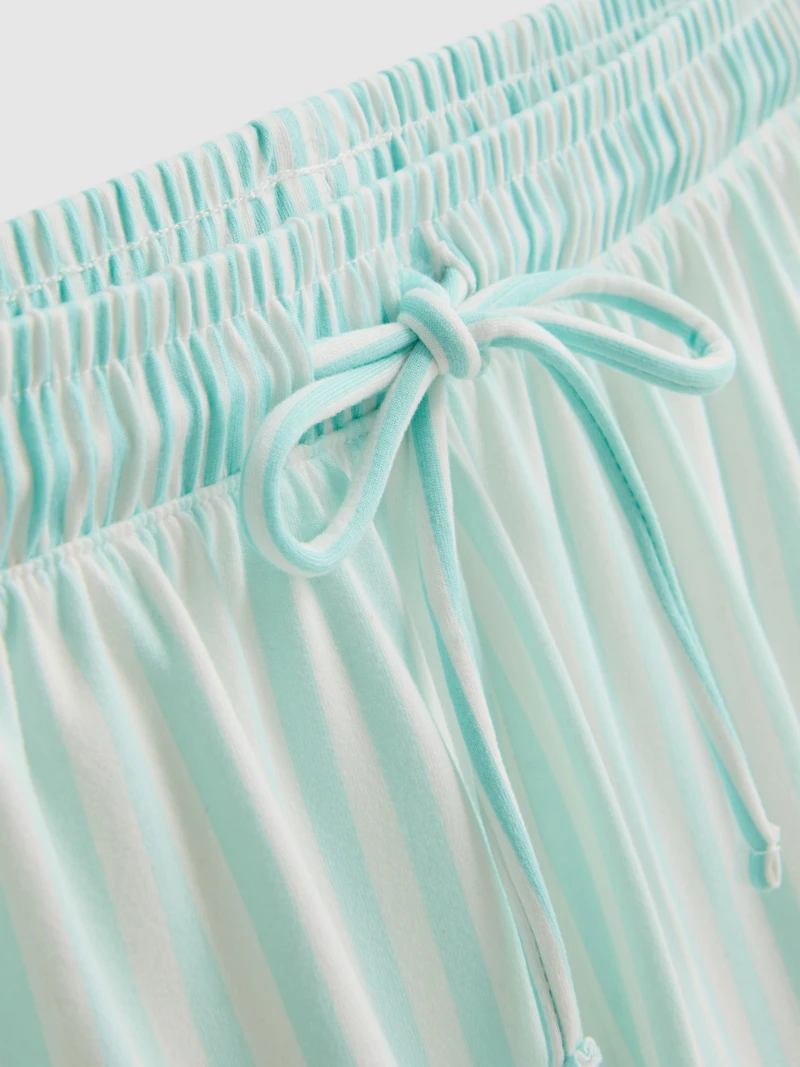 Striped Shorty Pajamas