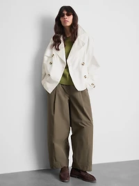 Cropped Summer Rain Jacket