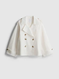 Cropped Summer Rain Jacket