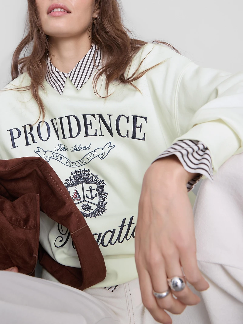 Providence Embroidered Sweatshirt