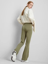 Flared Pintuck Pants