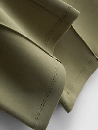 Flared Pintuck Pants