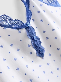 Cotton-Rich Stretch Shorty Pajamas