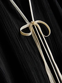 Sheer Contrast Beach Kimono