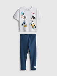 0-36mths | Disney’s Mickey Mouse and Friends T-Shirt and Leggings Set
