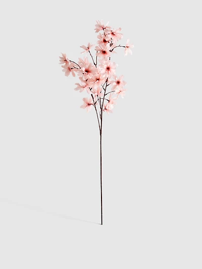 Single Stem Faux Cherry Blossom Decoration