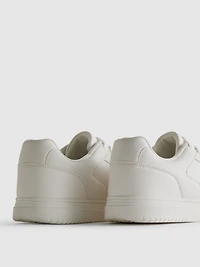 Paneled Low-Top Sneakers