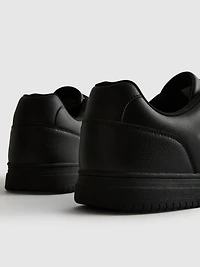 Paneled Low-Top Sneakers