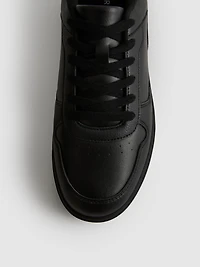 Paneled Low-Top Sneakers