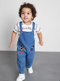 0-36mths | Disney’s Mickey Mouse and Friends T-Shirt Overalls Set