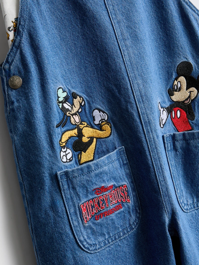 0-36mths | Disney’s Mickey Mouse and Friends T-Shirt Overalls Set