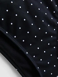 Printed Side-Tie Bikini Bottoms