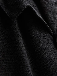 Short Sleeve Textured Shirt