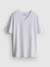 V-Neck Slim-Fit Stretch T-Shirt