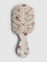 Mini Floral Print Vented Paddle Hair Brush