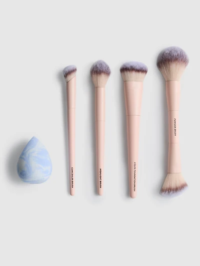 5-Piece PS... Makeup Brush Set