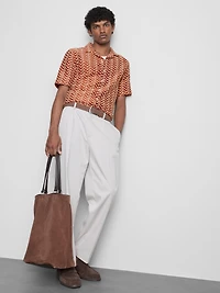 Zig-Zag Crochet Shirt