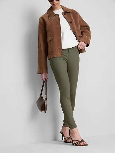 Mid-Rise Cotton-Rich Denim Skinny Jeans