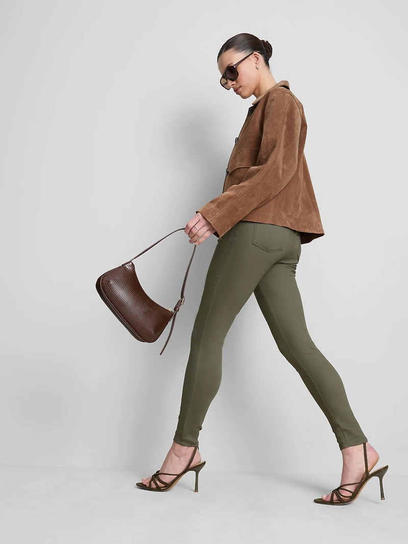 Mid-Rise Cotton-Rich Denim Skinny Jeans