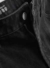 Cotton Denim Bermuda Shorts