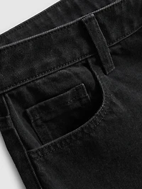 Cotton Denim Bermuda Shorts