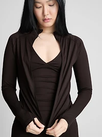 Seamless Zip Through Jacket