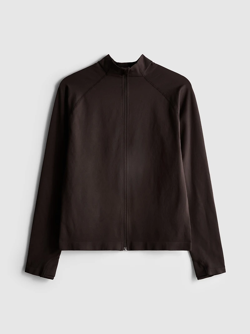 Seamless Zip Through Jacket