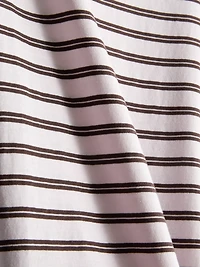 Striped Cotton Crewneck Tee