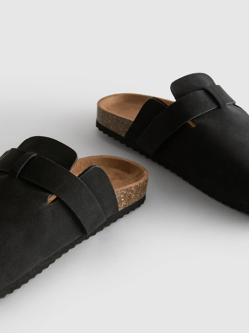 Closed Toe Mule Slippers