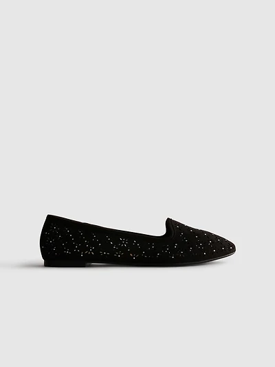 Cut-Out Ballet Flats