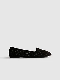 Cut-Out Ballet Flats