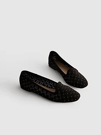 Cut-Out Ballet Flats