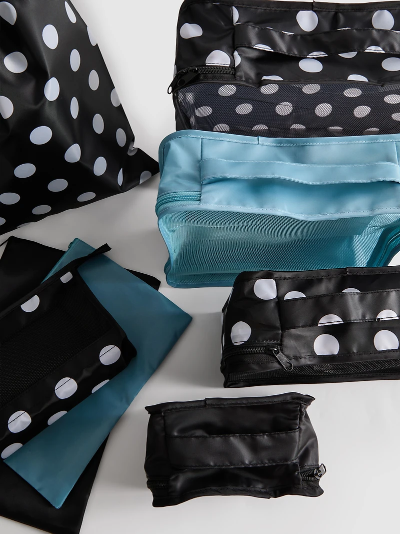 8pk Zip-Up Packing Cubes