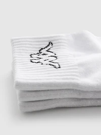 3-Pack Kappa x Primark Quarter Crew Socks
