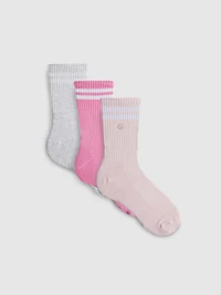 3pk Active Crew Socks