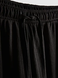 Textured Wide Leg Pants