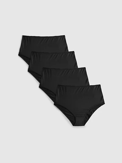 4pk Microfiber Full Briefs