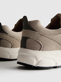 Low-Top Mesh Sneakers