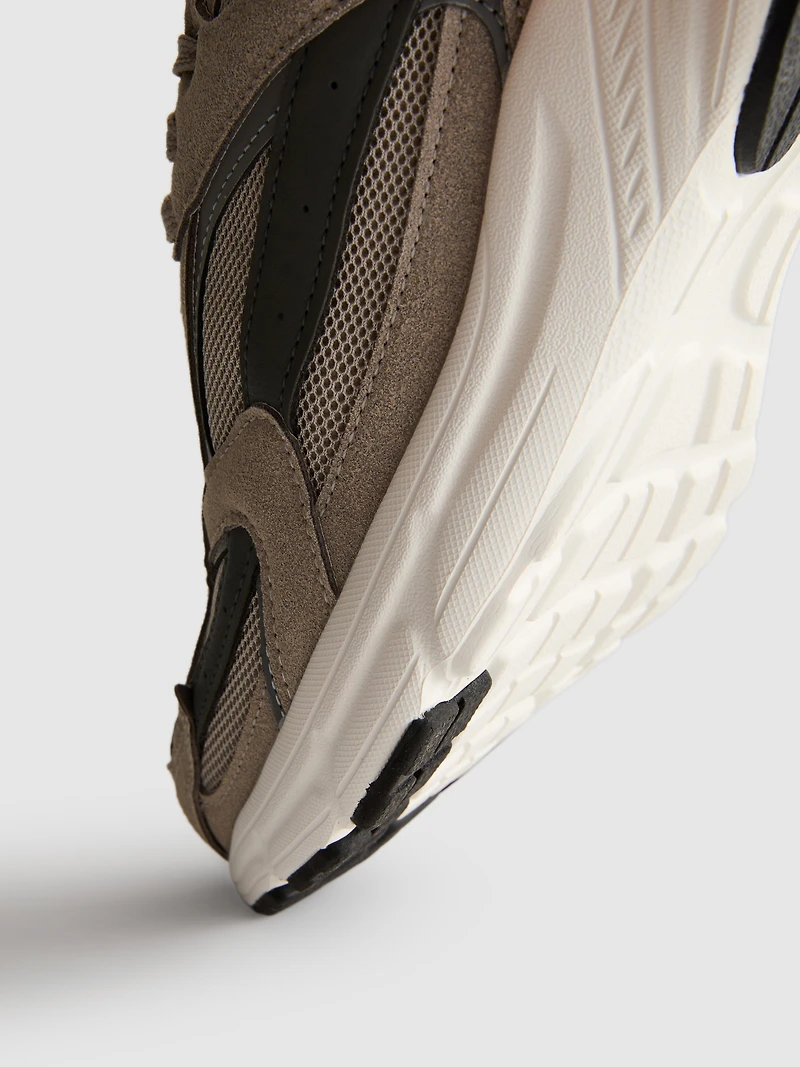 Low-Top Mesh Sneakers