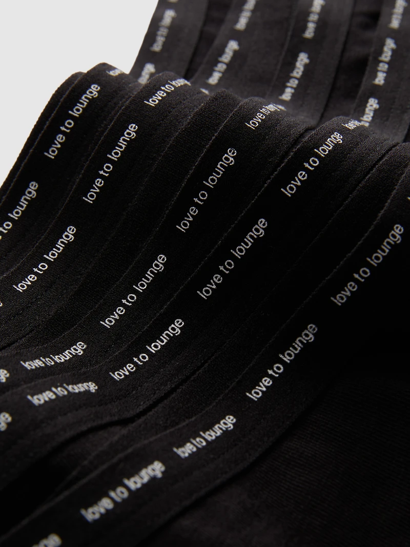 5pk Love To Lounge Cotton Rich Thongs