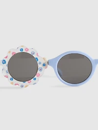 2pk Round-Frame Sunglasses