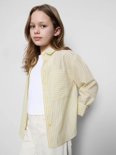 7-15yrs | Tank and Button-Up Shirt Set