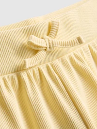 1.5-8yrs | Ribbed Lettuce Trim Shorts