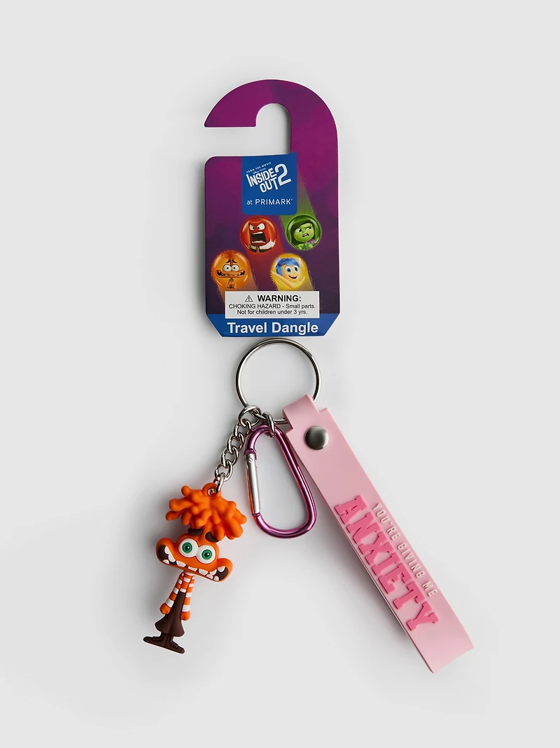 Disney's Inside Out Anxiety Travel Dangle
