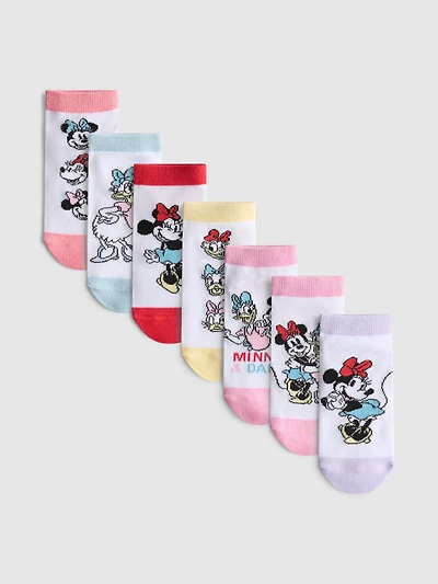 7pk Disney's Minnie Mouse Sneaker Socks