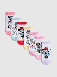 7pk Disney's Minnie Mouse Sneaker Socks