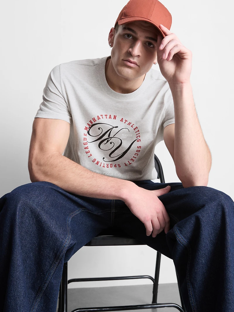 Manhattan Athletic Short Sleeve T-shirt