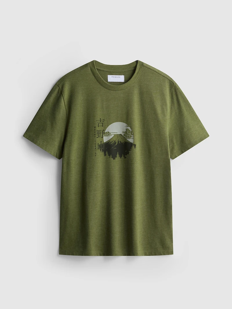 Mount Yoshino Short Sleeve T-Shirt