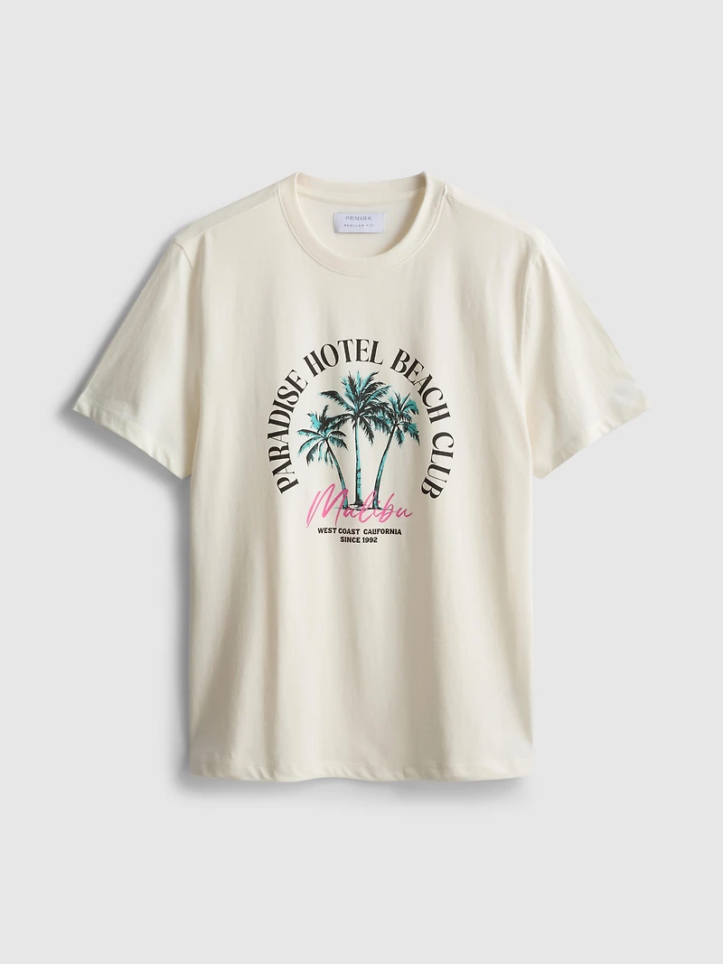 Paradise Beach Graphic T-Shirt