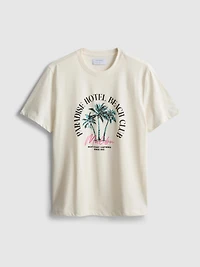 Paradise Beach Graphic T-Shirt